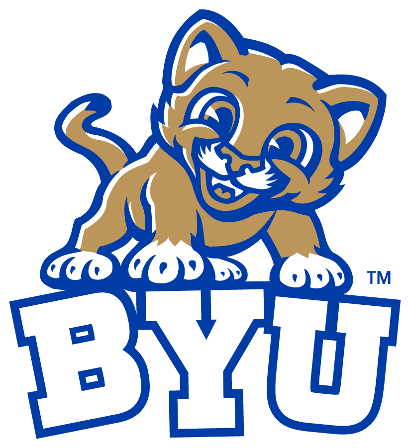 Brigham Young Cougars 2016-Pres Misc Logo v2 iron on transfers for clothing